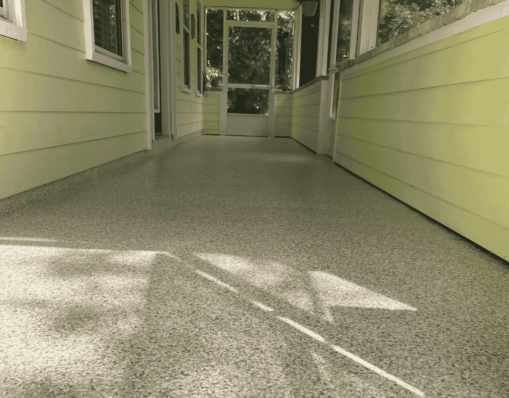 Armor-On Floor Coatings Central Florida polyaspartic coating for residential patio flooring